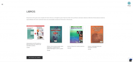 AXÓN COMUNICACIÓN / Edición, Marketing y formación en Veterinaria