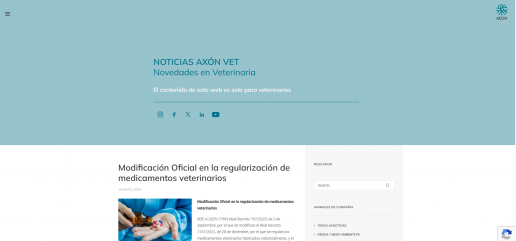 AXÓN COMUNICACIÓN / Edición, Marketing y formación en Veterinaria